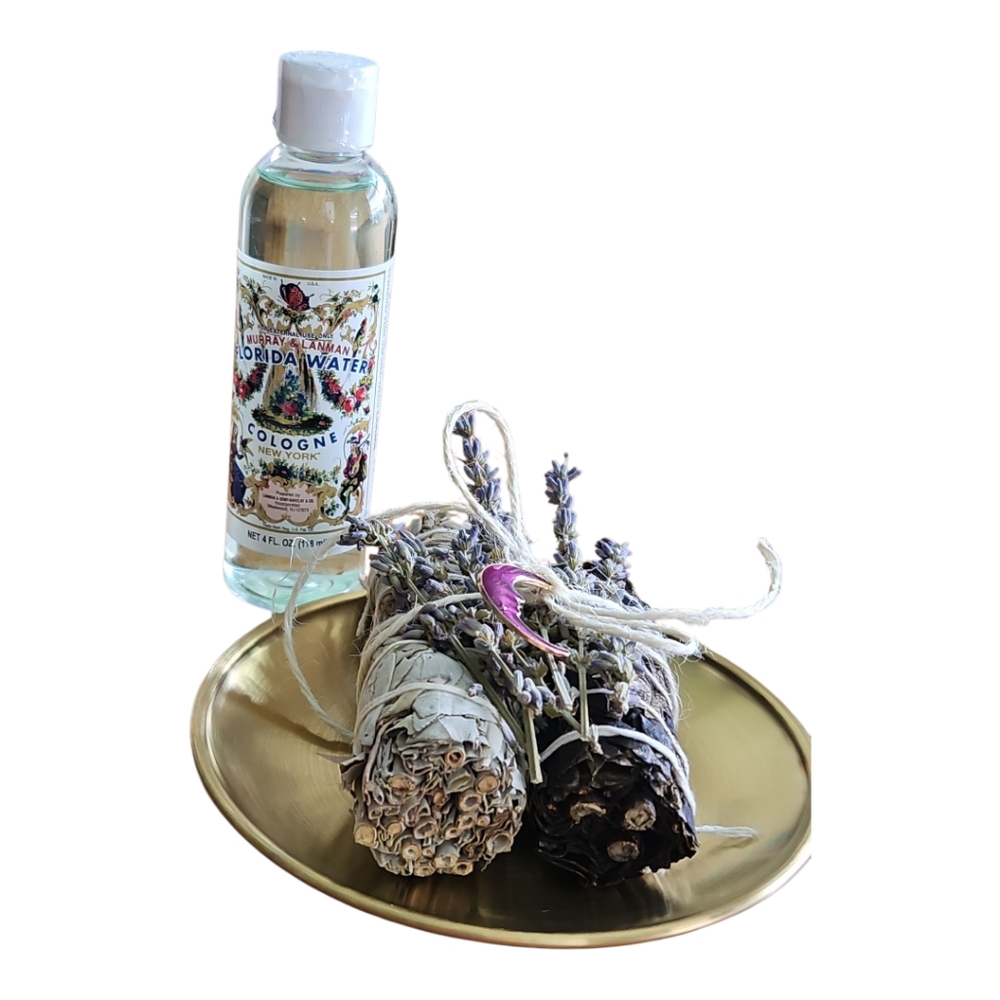 Sage Bundle & Offering Plate
